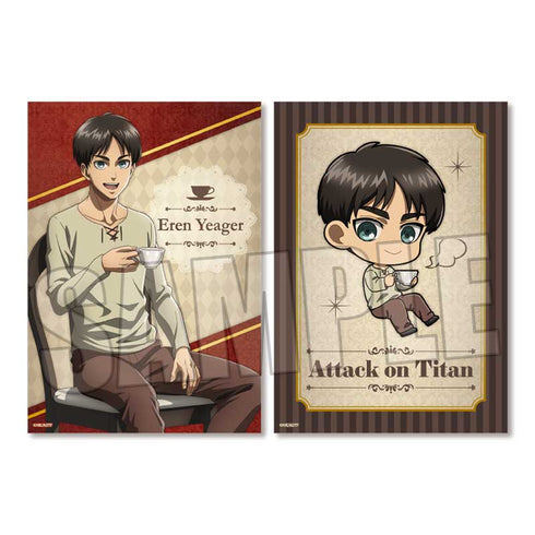 『進撃の巨人』らくピタポスター エレン・イェーガー ティーブレイクver.